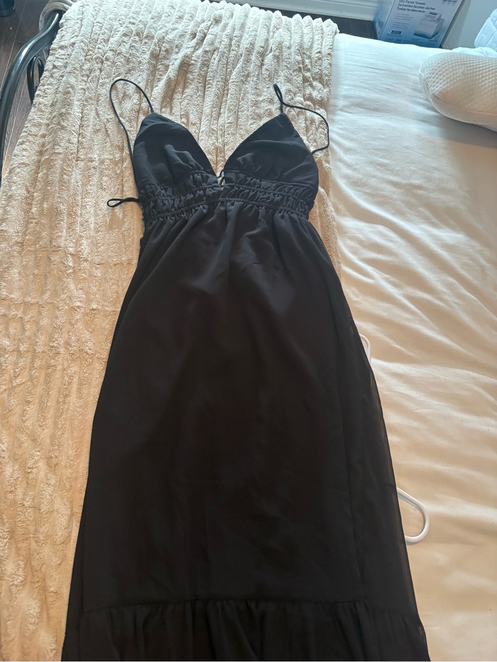 Dynamite long dress open back